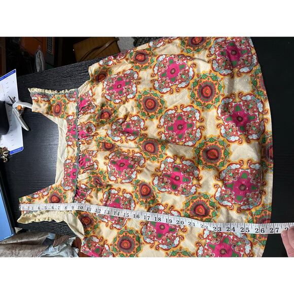 Let Me Be Anthropologie Floral Print Swing Top - Picture 9 of 9